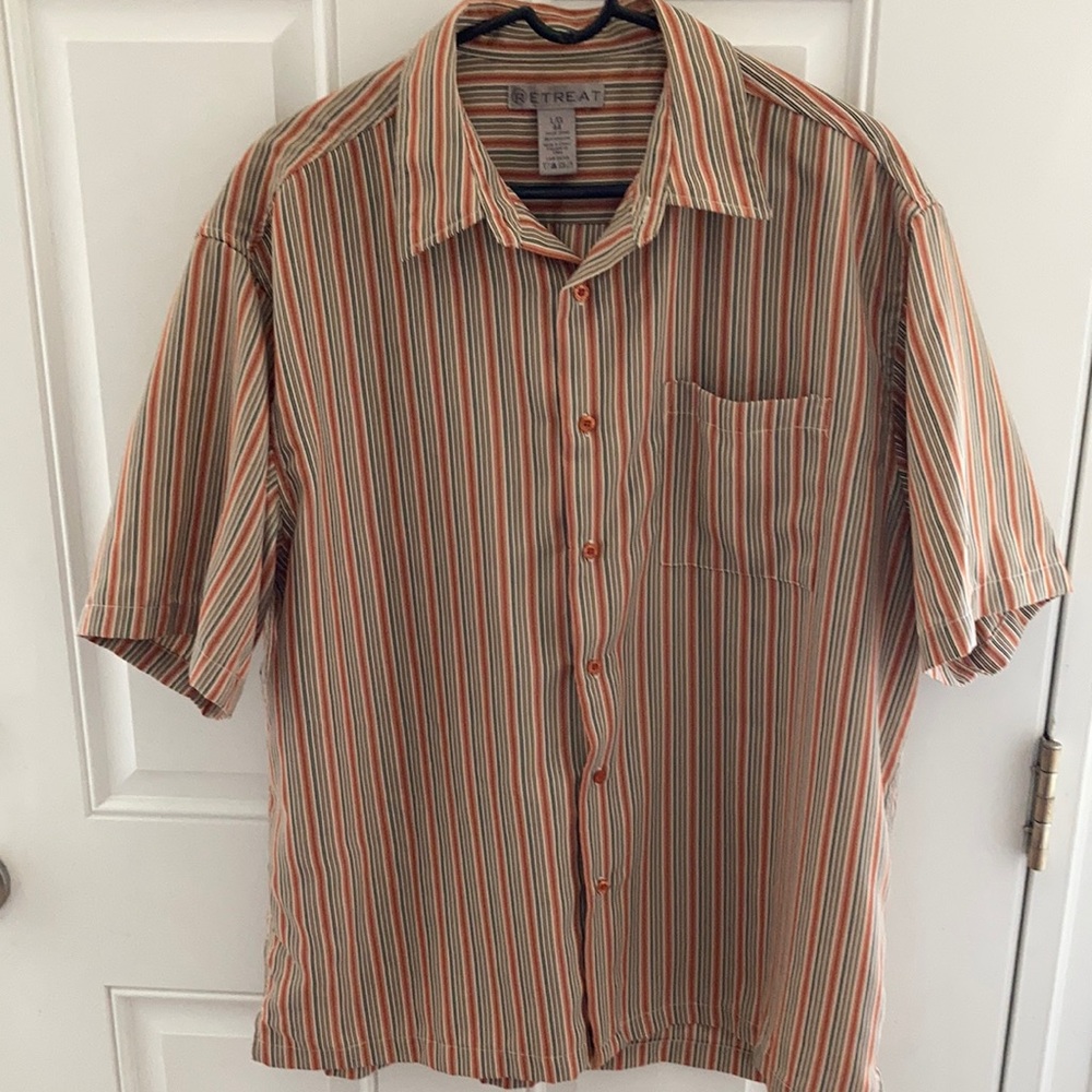 Men’s large button down shirt